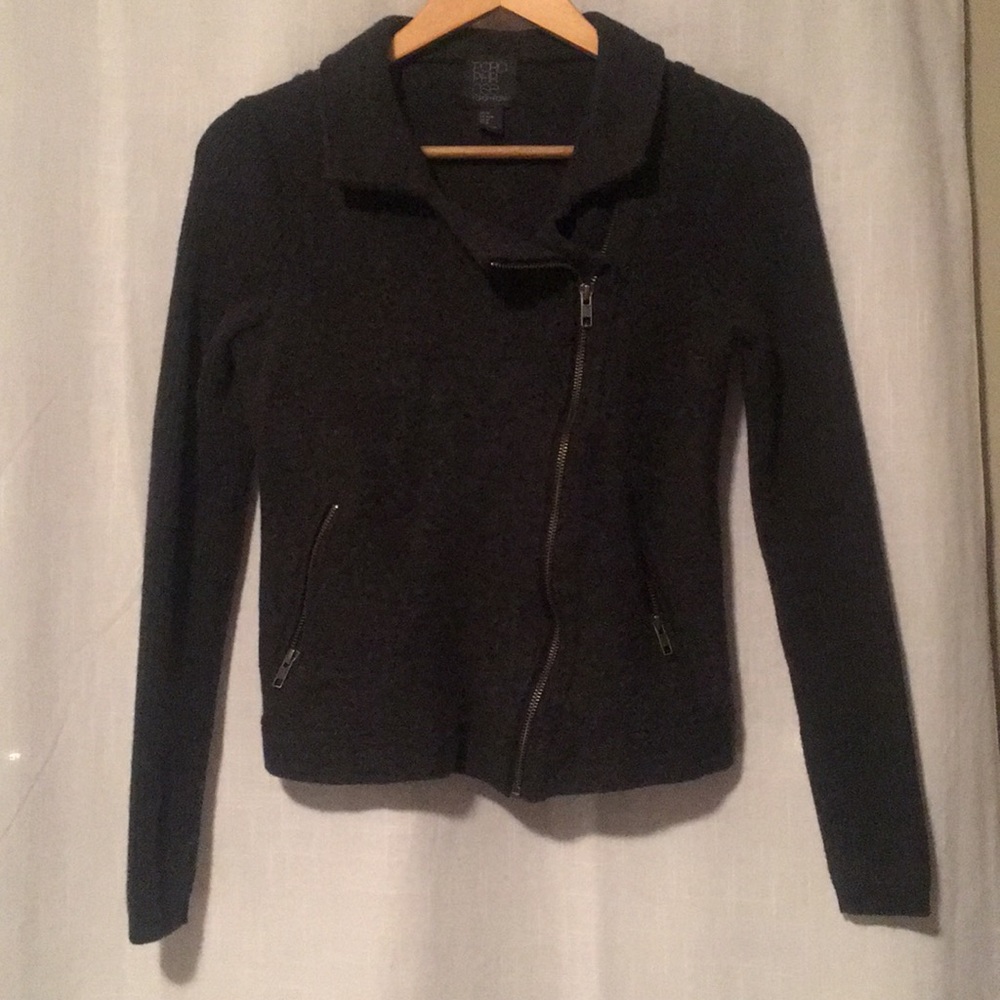 Paraphrase  100% wool “Moto” jacket.